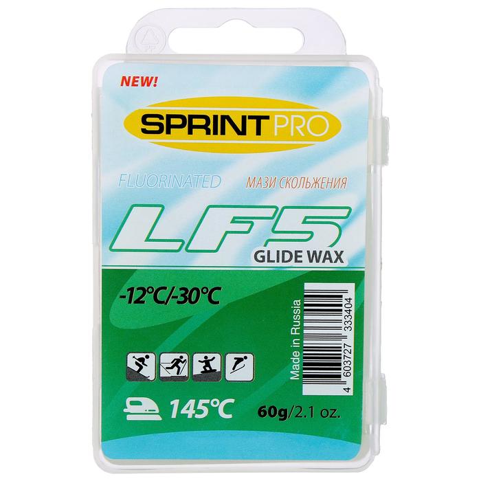 

Парафин SPRINT PRO, LF5 Green, 60г, -12 -30°C, Зеленый