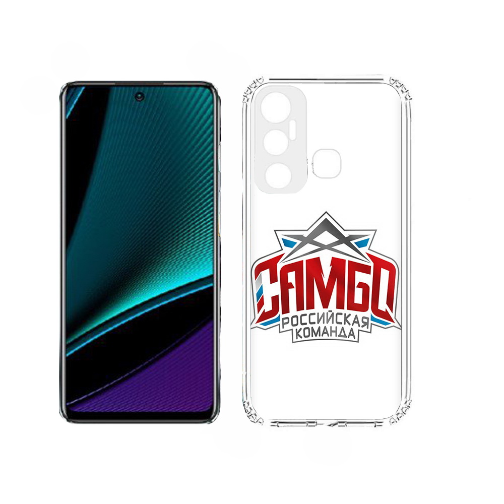 

Чехол MyPads Самбо для Infinix Hot 11, Прозрачный, Tocco