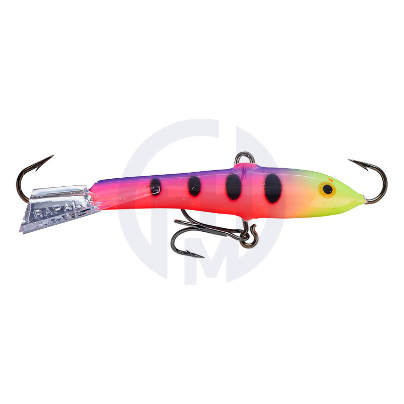 

Балансир Rapala Jigging Rap W09 FPN 9 см 25 гр, Розовый;красный;желтый, Jigging Rap