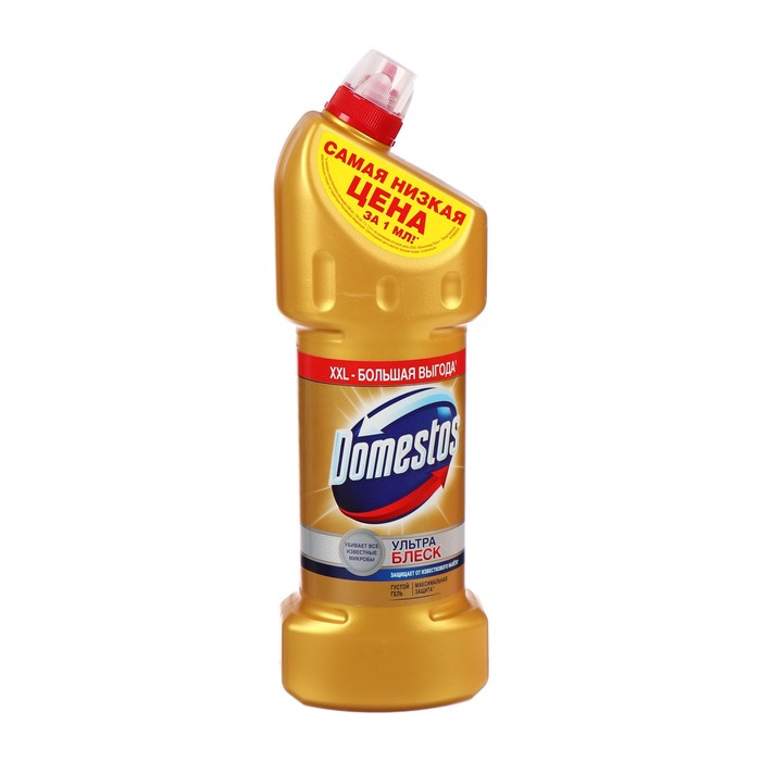 

Чистящее средство Domestos «Ультра блеск», гель, для унитаза, 1.5 л