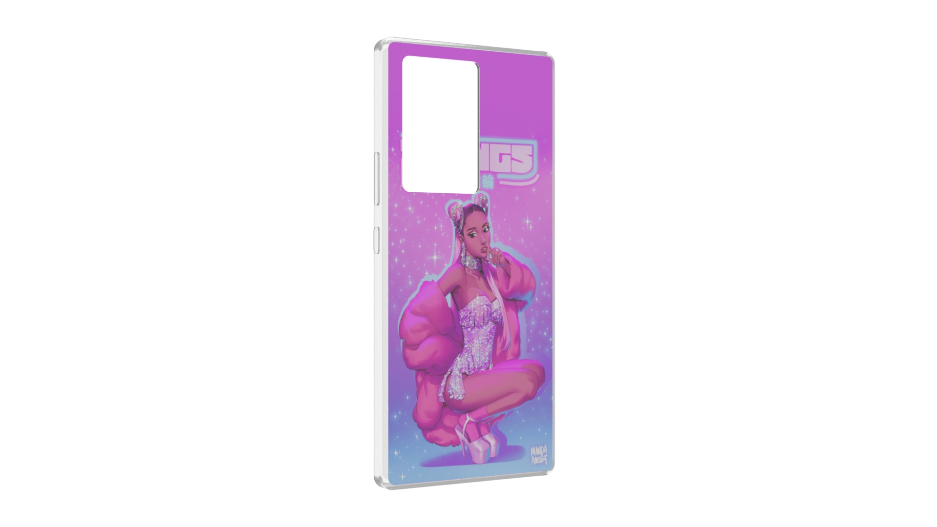 

Чехол MyPads ариана-гранде для ZTE Nubia Z40 Pro, Прозрачный, Tocco