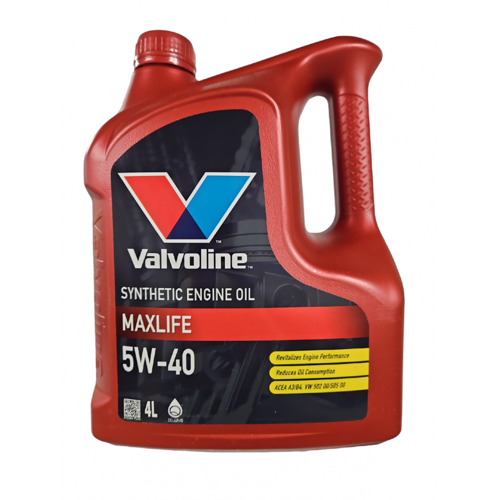 Моторное масло Valvoline Maxlife Full Synthetic 5W40 4л 7216₽