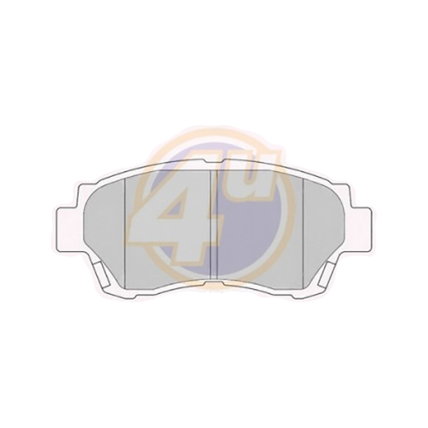 

Колодки передние 4u 4up04086