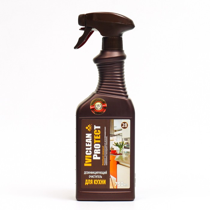 

Дезинфицирующий очиститель IVIclean proTECt, для кухни, 750 мл