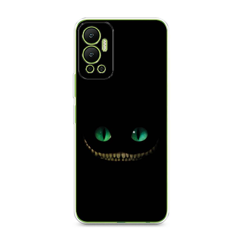 

Чехол Awog на Infinix Hot 12 "Зеленоглазый чеширский кот", Разноцветный, 3101350-10