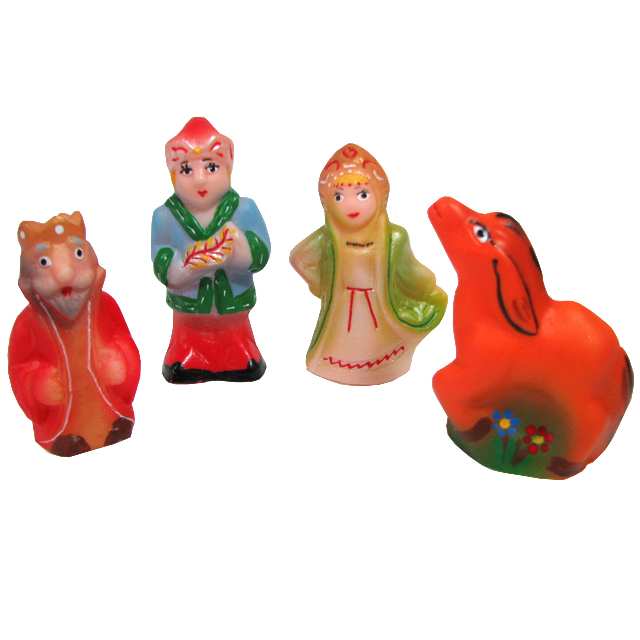 фото Набор игрушек конек-горбунок 4 персонажа кудесники