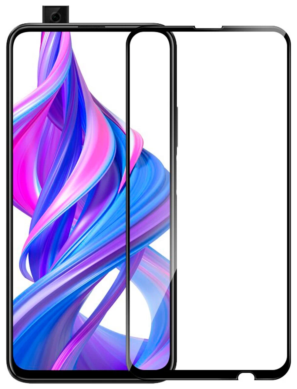 

Защитное стекло 20D для Huawei P Smart Z/Y9 Prime 2019/Honor 9X Full