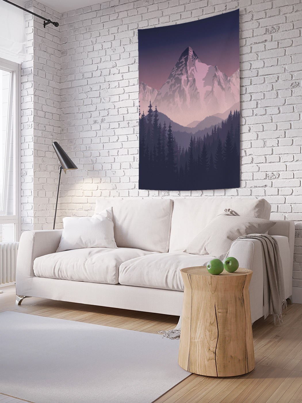 

Вертикальное фотопанно на стену JoyArty Заснеженная вершина 150x200 см, Заснеженная вершина