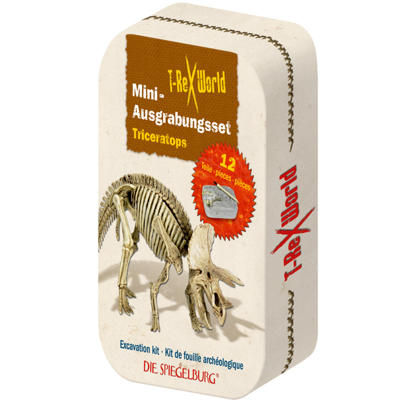 фото Набор мини-раскопки "трицератопс. тирекс ворлд. t-rex world" (арт. 13127) spiegelburg