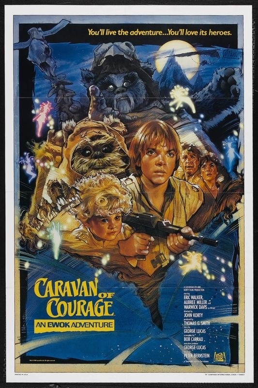 

Постер к фильму "Приключения эвоков" (The Ewok Adventure) A4