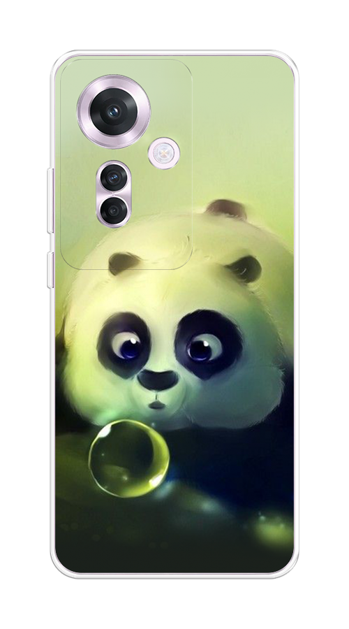 

Чехол на Oppo Reno 11F "Малыш панды", Зеленый;черный;серый, 2516650-1