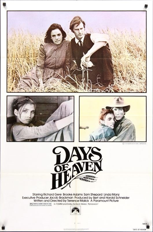 

Постер к фильму "Дни жатвы" (Days of Heaven) A2