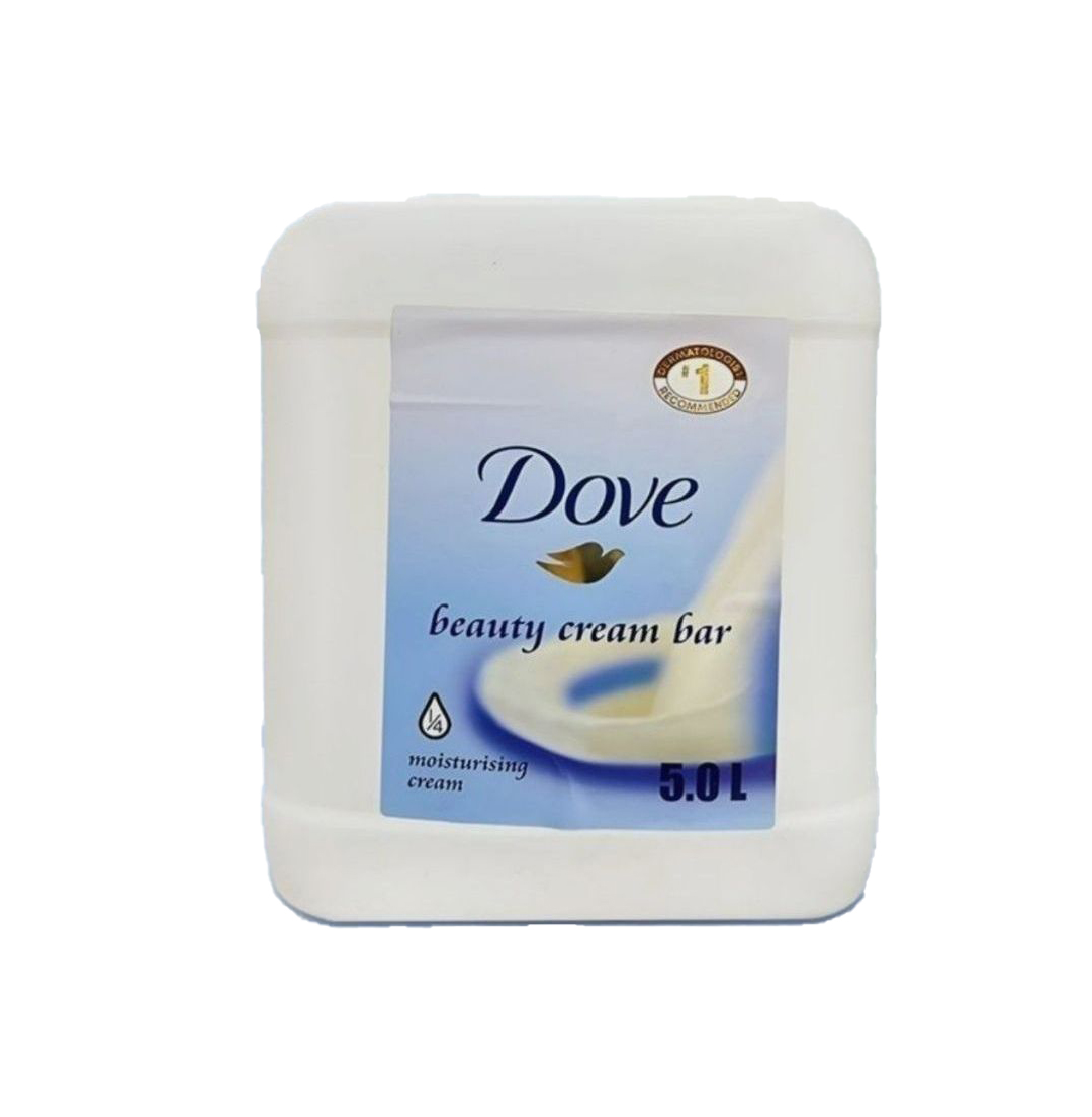

Жидкое мыло Dove beauty cream bar для сухой и чувствительной кожи без парабенов 5 л, hsuHavqvq