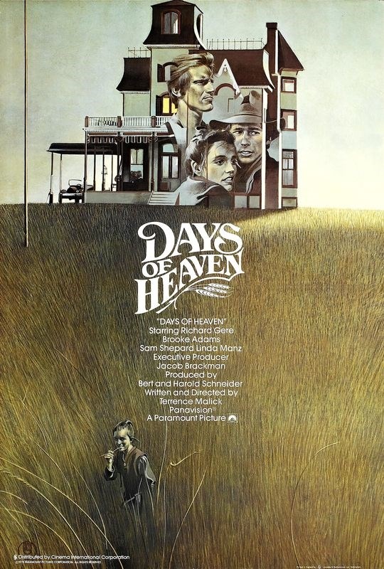 

Постер к фильму "Дни жатвы" (Days of Heaven) 50x70 см