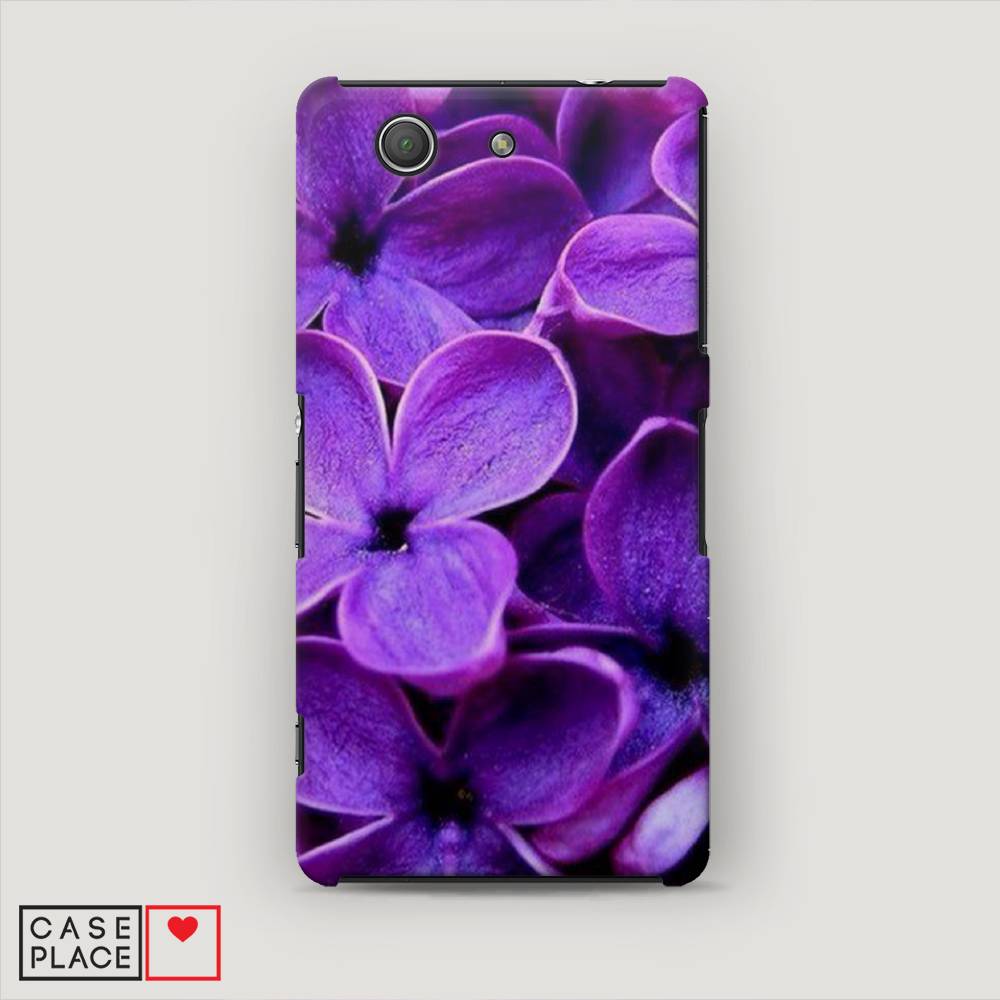

Пластиковый чехол "Сирень крупная" на Sony Xperia Z3 compact, 52020-6