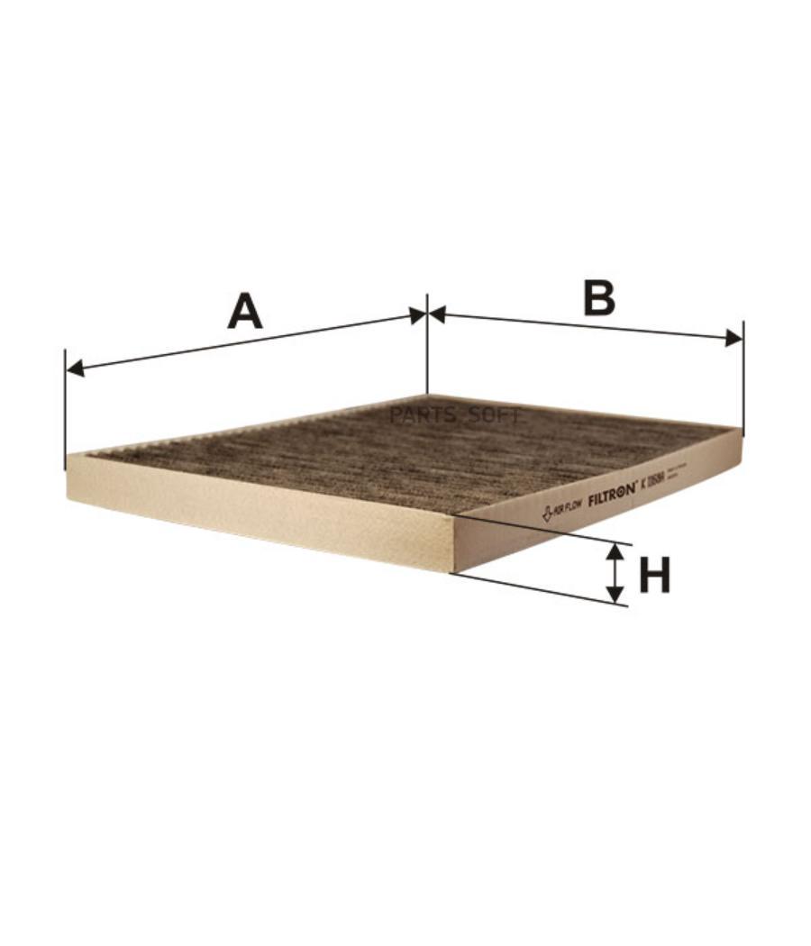 

Фильтр салона угольный FILTRON k1168a