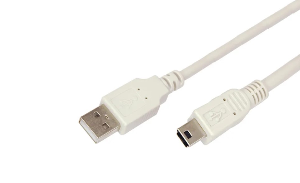 фото Кабель usb 2.0 тип a - b 5pin mini rexant 18-1131 usb (1 штука) 0.2m