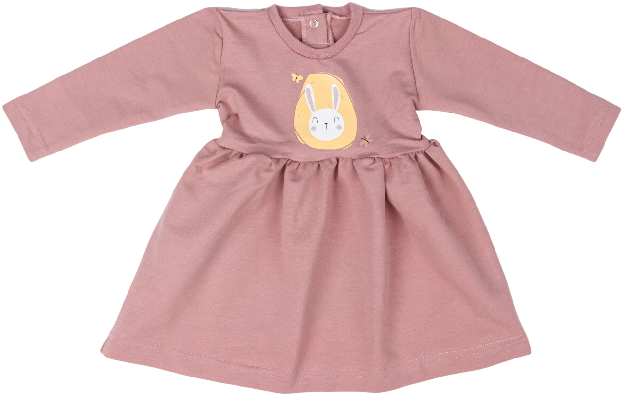 Платье детское Forest kids Bunnies розовый, 98
