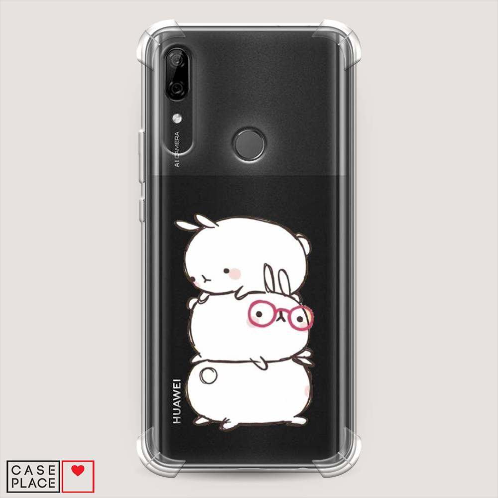 

Чехол Awog на Huawei P Smart Z "Бутерброд", Розовый, 69451-1