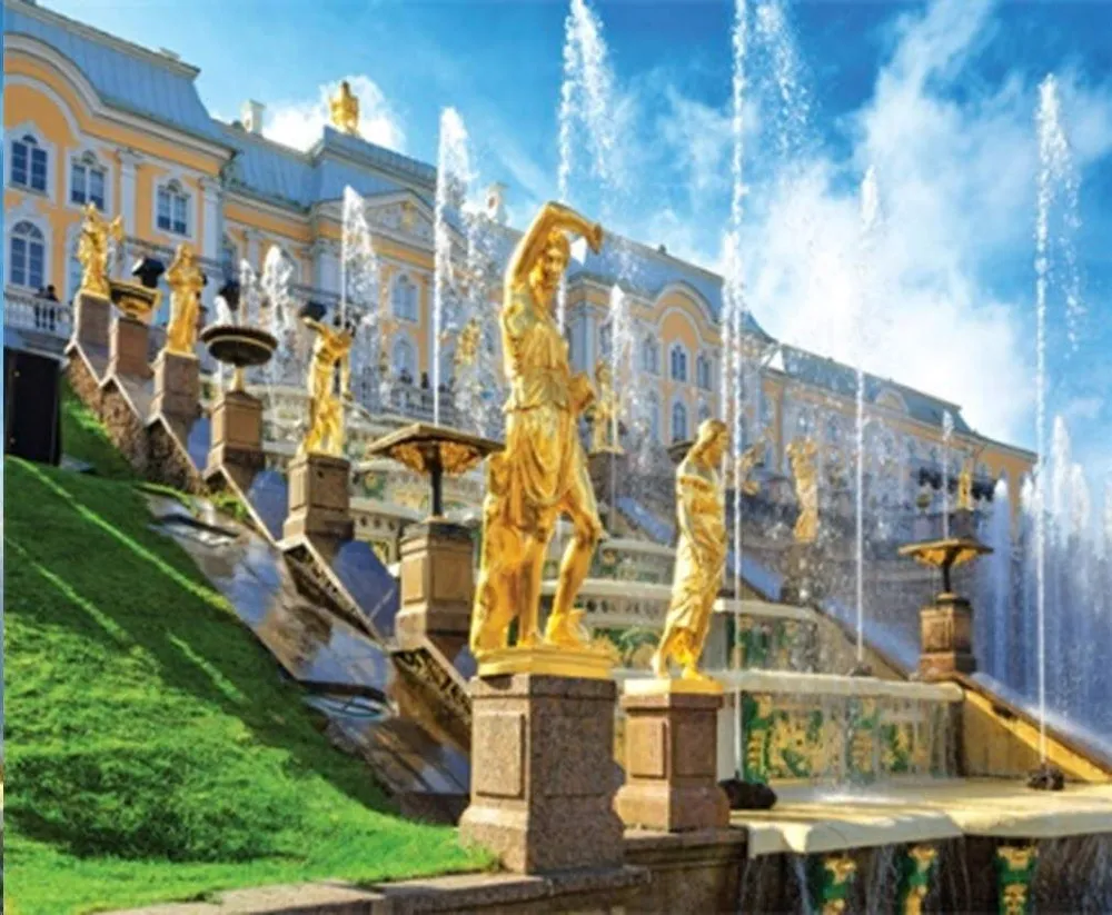 

Алмазная картина Петергоф, 40х50 см, Петергоф