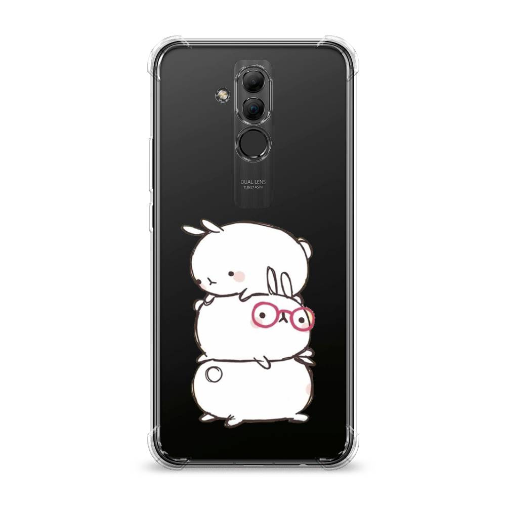 

Чехол Awog "Бутерброд" для Huawei Mate 20 Lite, Розовый, 66651-1