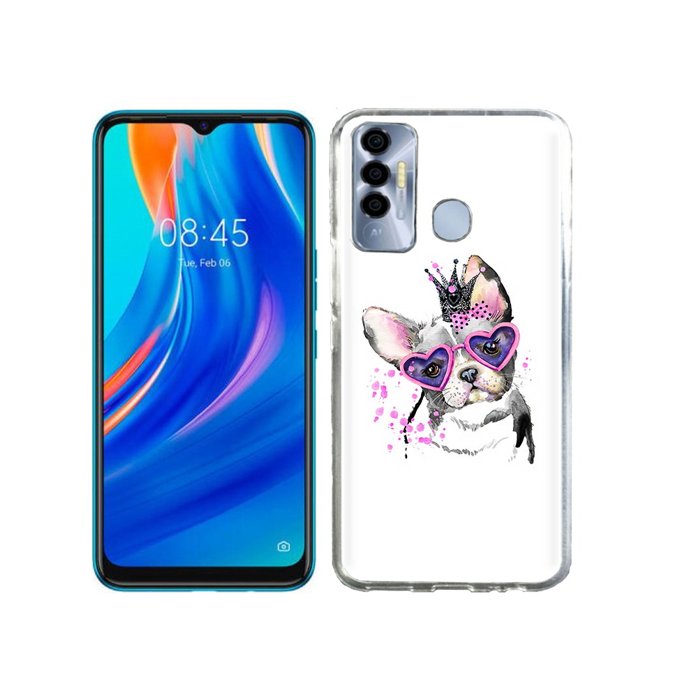 

Чехол MyPads Tocco для Tecno Spark 7P принцесса, Прозрачный, Tocco