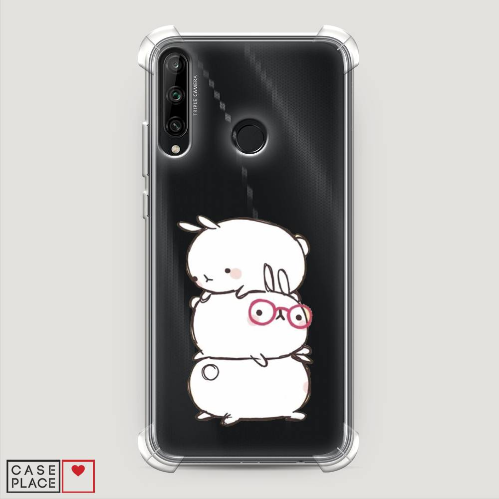 

Чехол Awog на Honor 9C "Бутерброд", Розовый, 612551-1