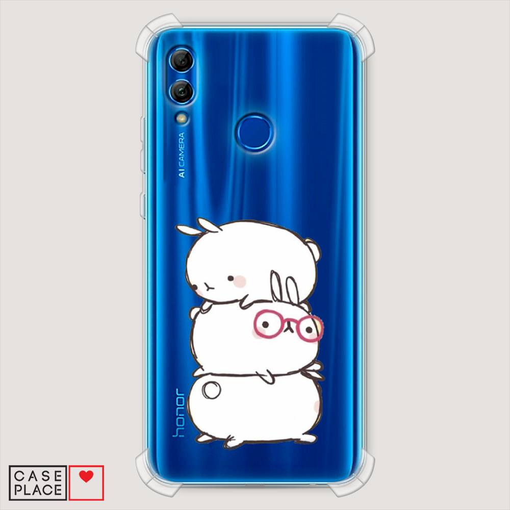 

Чехол Awog "Бутерброд" для Honor 10 Lite, Розовый, 67551-1