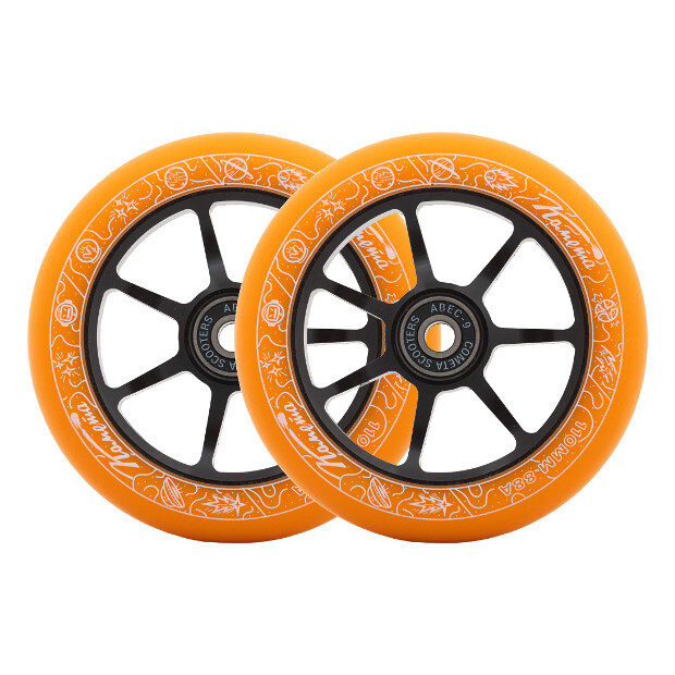 Колесо для самоката Комета Старт Оранжево-чёрный