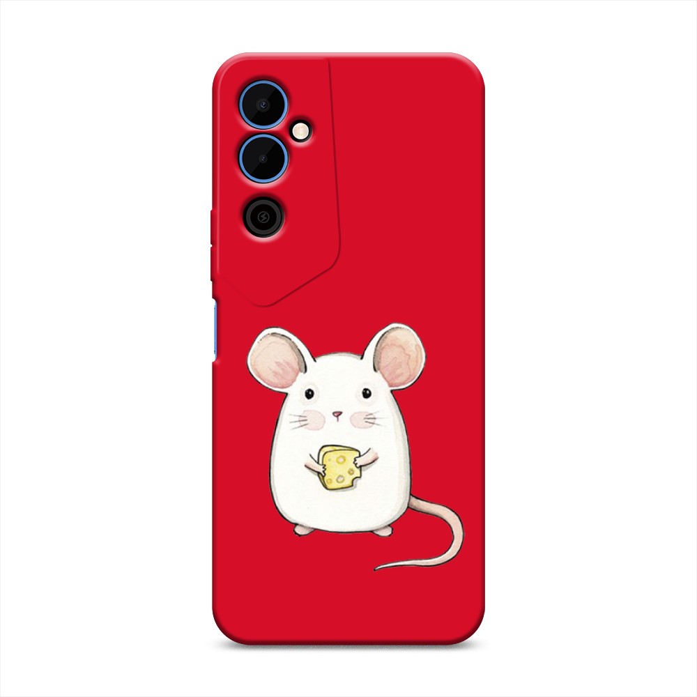 

Чехол Awog на Tecno Pova Neo 2 "Мышка", Белый, 302453-1
