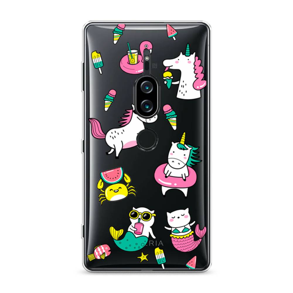 

Силиконовый чехол "На отдыхе" на Sony Xperia XZ2 Premium, 53350-2