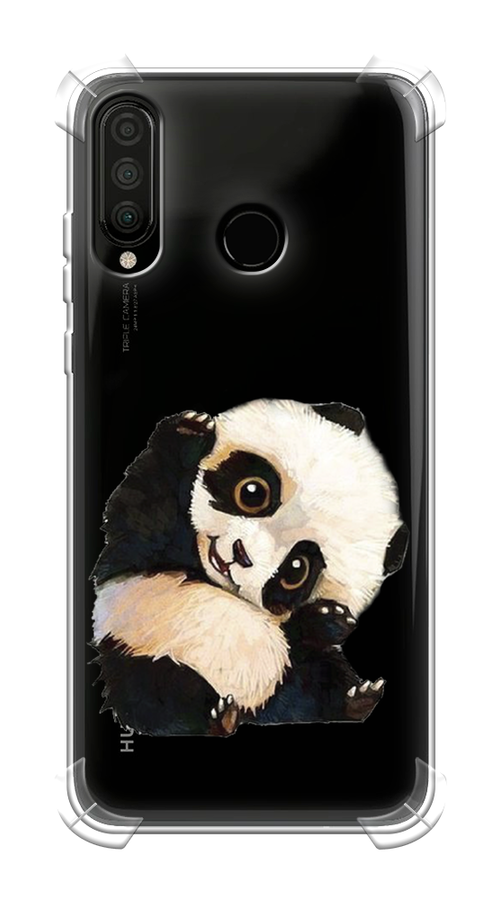 

Чехол Awog на Huawei P30 Lite "Большеглазая панда", Черный;синий;белый, 67951-1