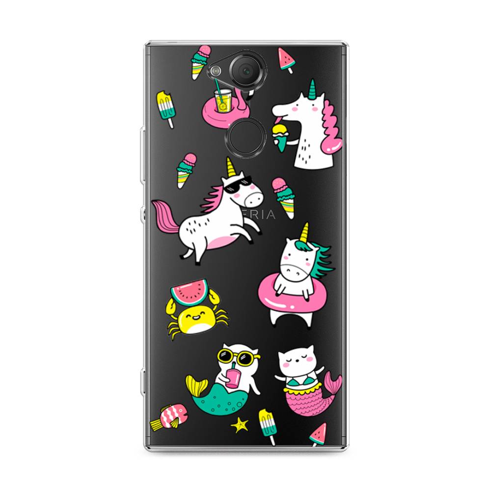 

Чехол Awog на Sony Xperia XA2 Plus "На отдыхе", Разноцветный, 53550-2