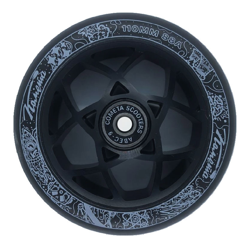 Колесо для самоката Комета Атом Чёрный