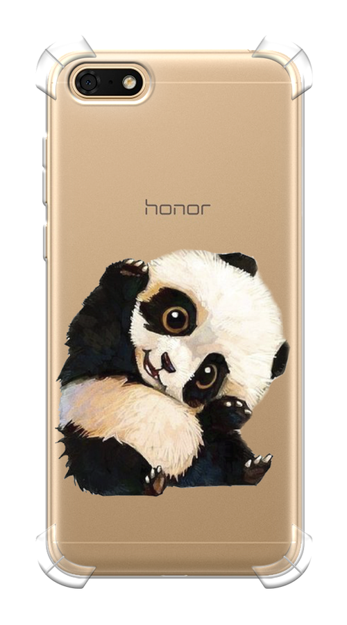 

Чехол Awog на Honor 7A "Большеглазая панда", Черный;синий;белый, 65251-1