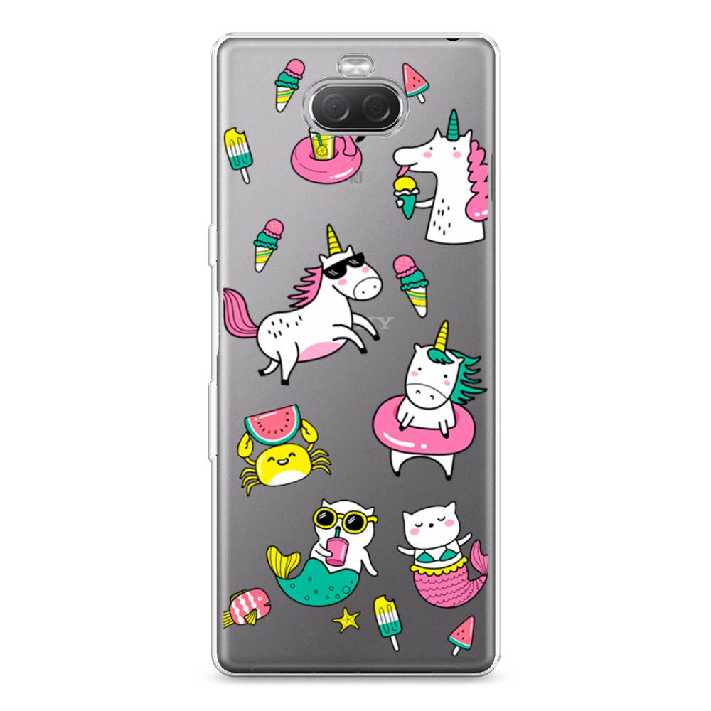 

Силиконовый чехол "На отдыхе" на Sony Xperia 10 Plus, 54150-2