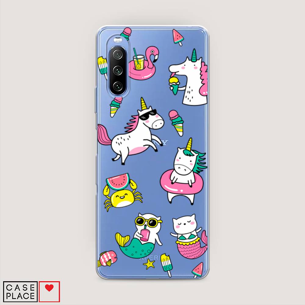 

Чехол Awog на Sony Xperia 10 III "На отдыхе", Разноцветный, 54950-2