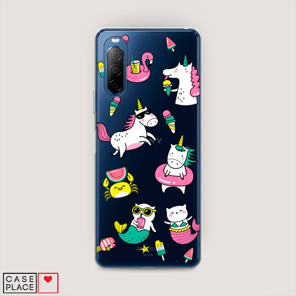 

Чехол Awog на Sony Xperia 10 II "На отдыхе", Разноцветный, 54650-2