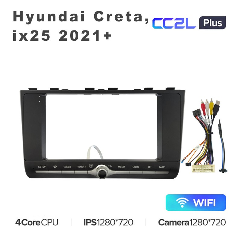 

Штатная магнитола Teyes CC2L Plus 9" для Hyundai Creta, ix25 2021+ 2+32G, CC2L Plus