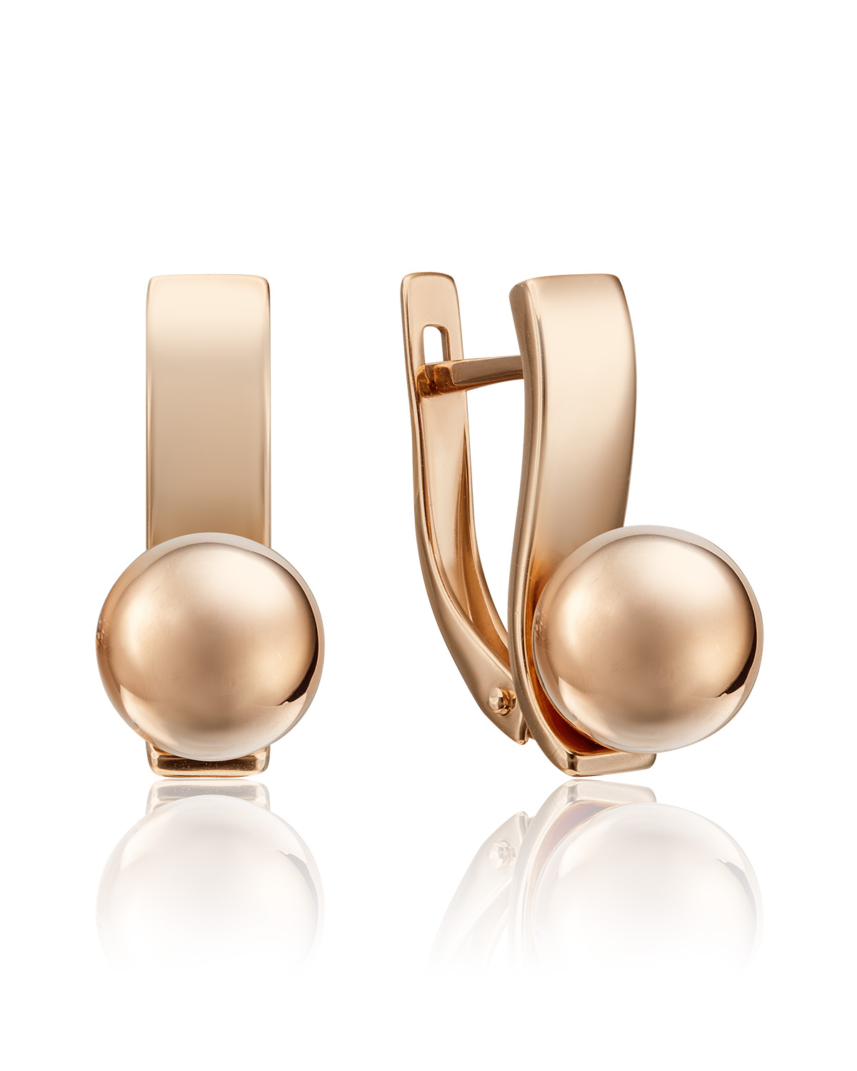 

Серьги из красного золота PLATINA jewelry 02-4513-00, 02-4513-00