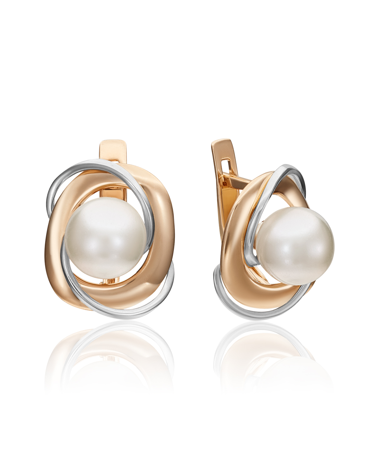 

Серьги из золота/золота PLATINA jewelry 02-4498-00, жемчуг культивированный, 02-4498-00