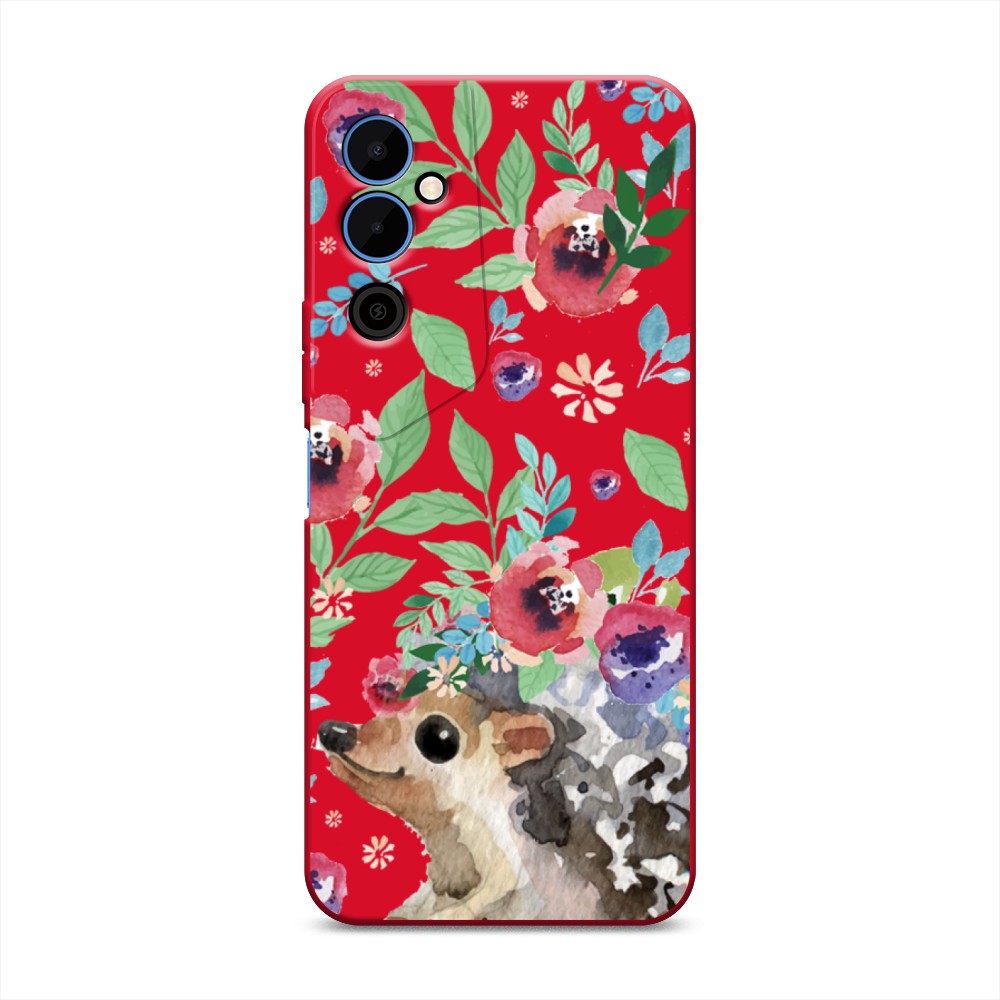 

Чехол Awog на Tecno Pova Neo 2 "Ежик в цветах акварель", Розовый;зеленый;коричневый, 302453-1