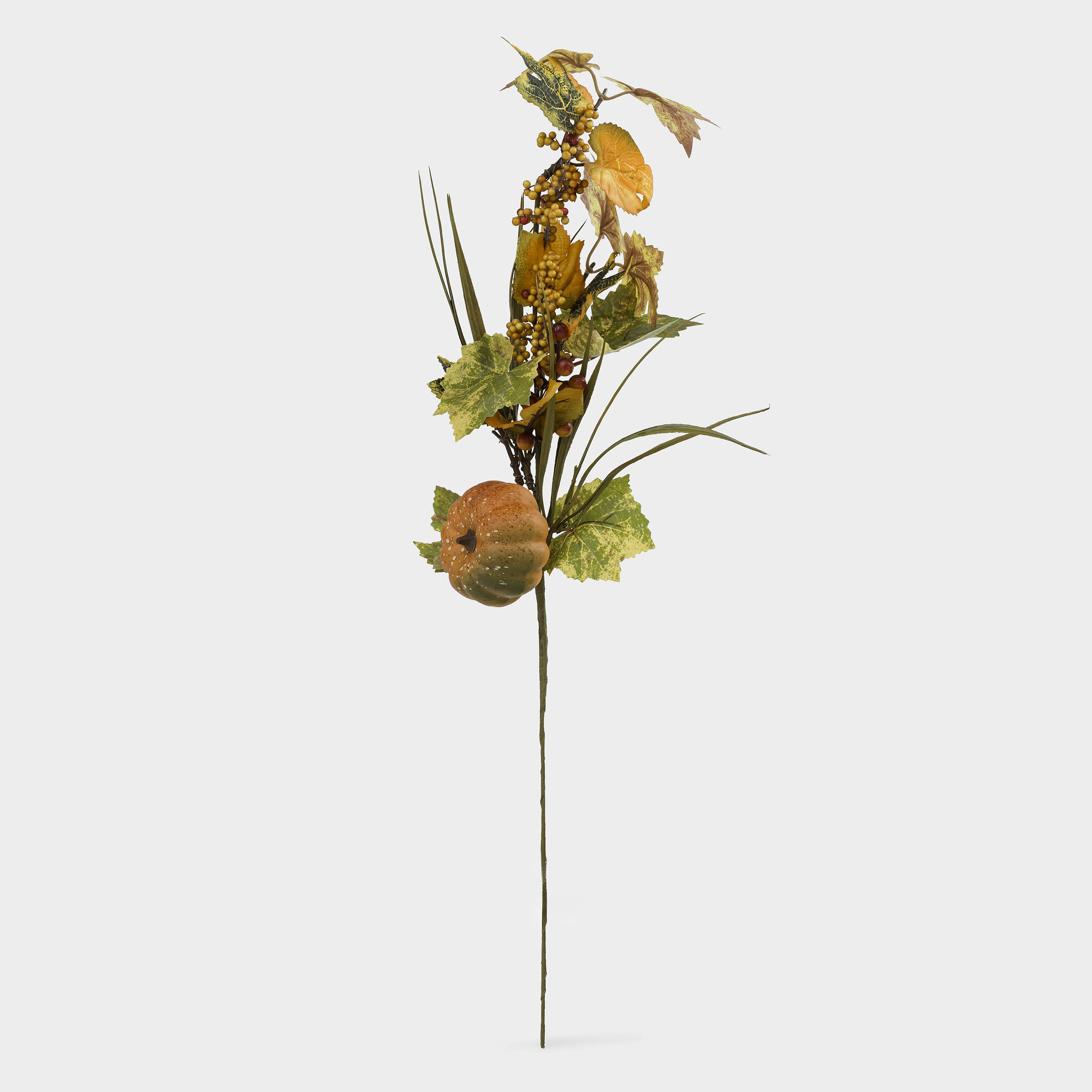 

Ветка декоративная, 68 см, полиэстер/пенопласт, Осенняя, Forest symphony decor, Бежевый