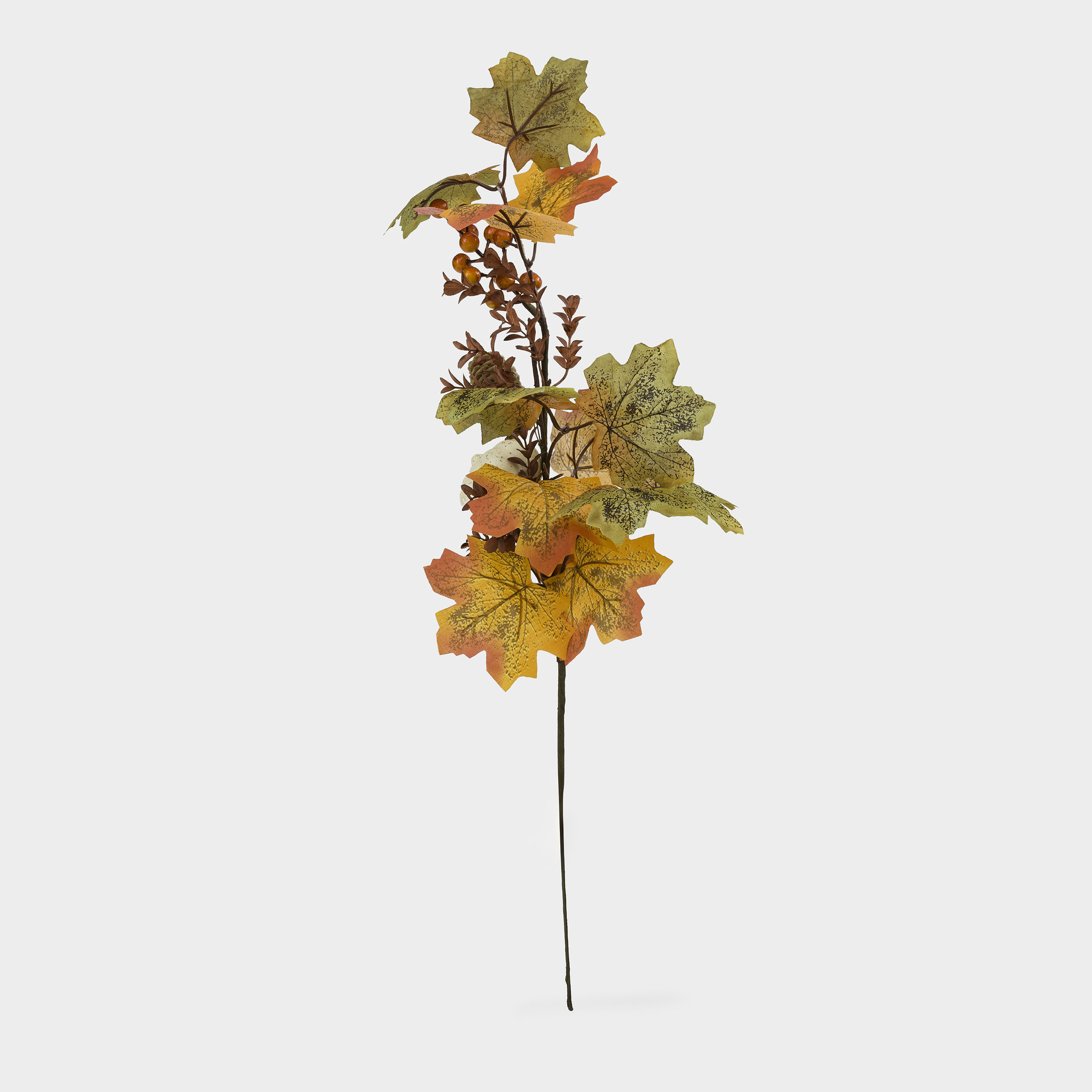 

Ветка декоративная, 68 см, полиэстер/пенопласт, Краски осени, Forest symphony decor, Бежевый