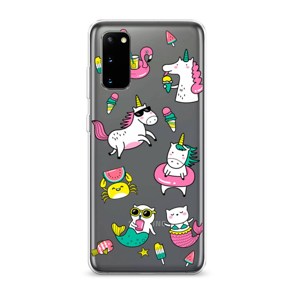 

Чехол Awog на Samsung Galaxy S20 "На отдыхе", Разноцветный, 29250-2
