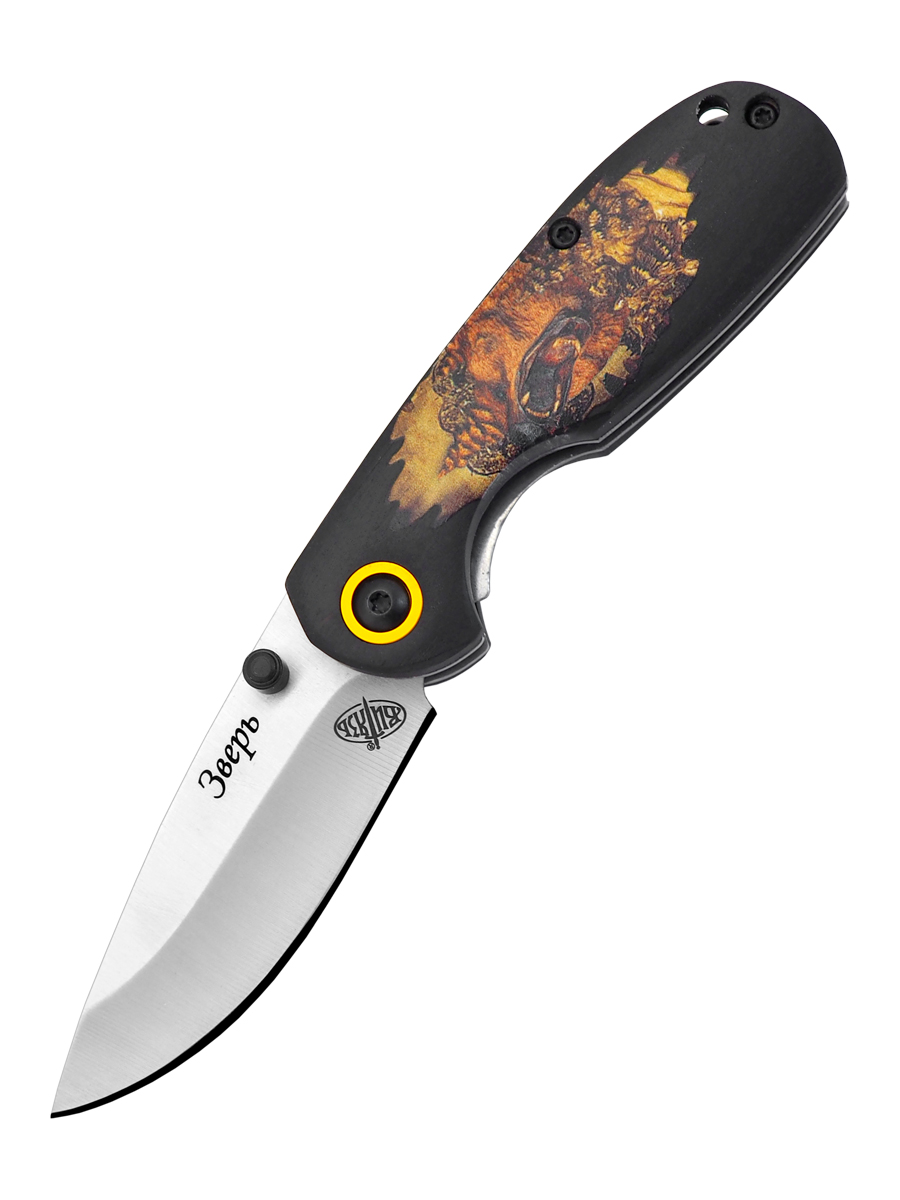 фото Нож витязь b53991 зверь, складной походный нож