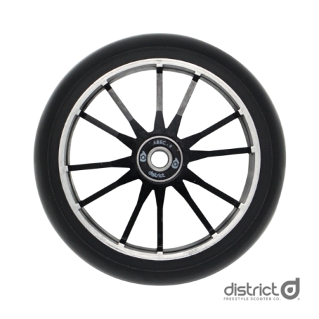 Колесо для самоката District 110x30 Wide Wheel Milled Core Black/Black 6
