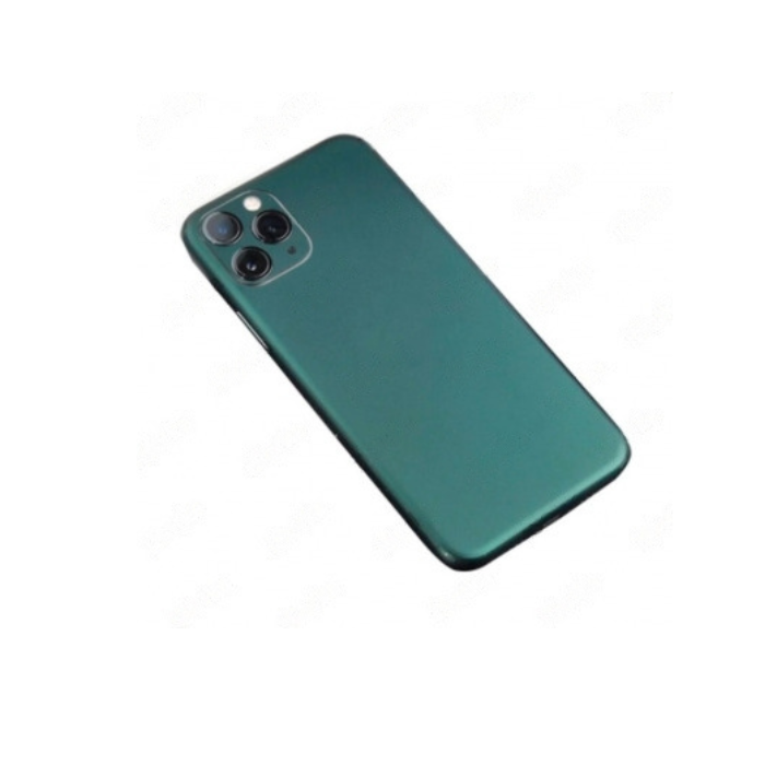 

Защитное стекло iPhone 12 / 12 Pro (заднее) (зеркальный зеленый), Apple iPhone 12 / 12 Pro