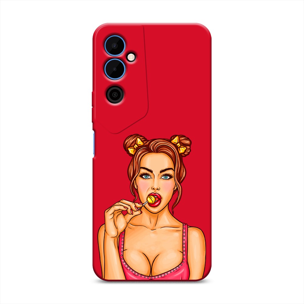 

Чехол Awog на Tecno Pova Neo 2 "Вкусный леденец", Бежевый;коричневый;розовый, 302453-1