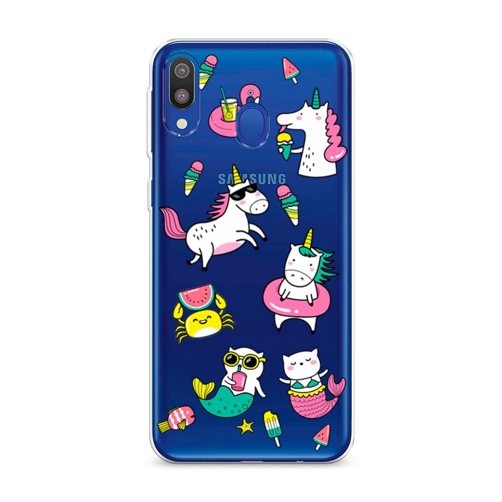 

Чехол Awog на Samsung Galaxy M20 "На отдыхе", Разноцветный, 27450-2